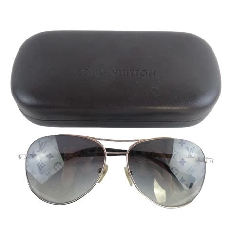 louis vuitton conspiration pilote monogram sunglasses